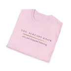 You stopped listening  T-Shirt