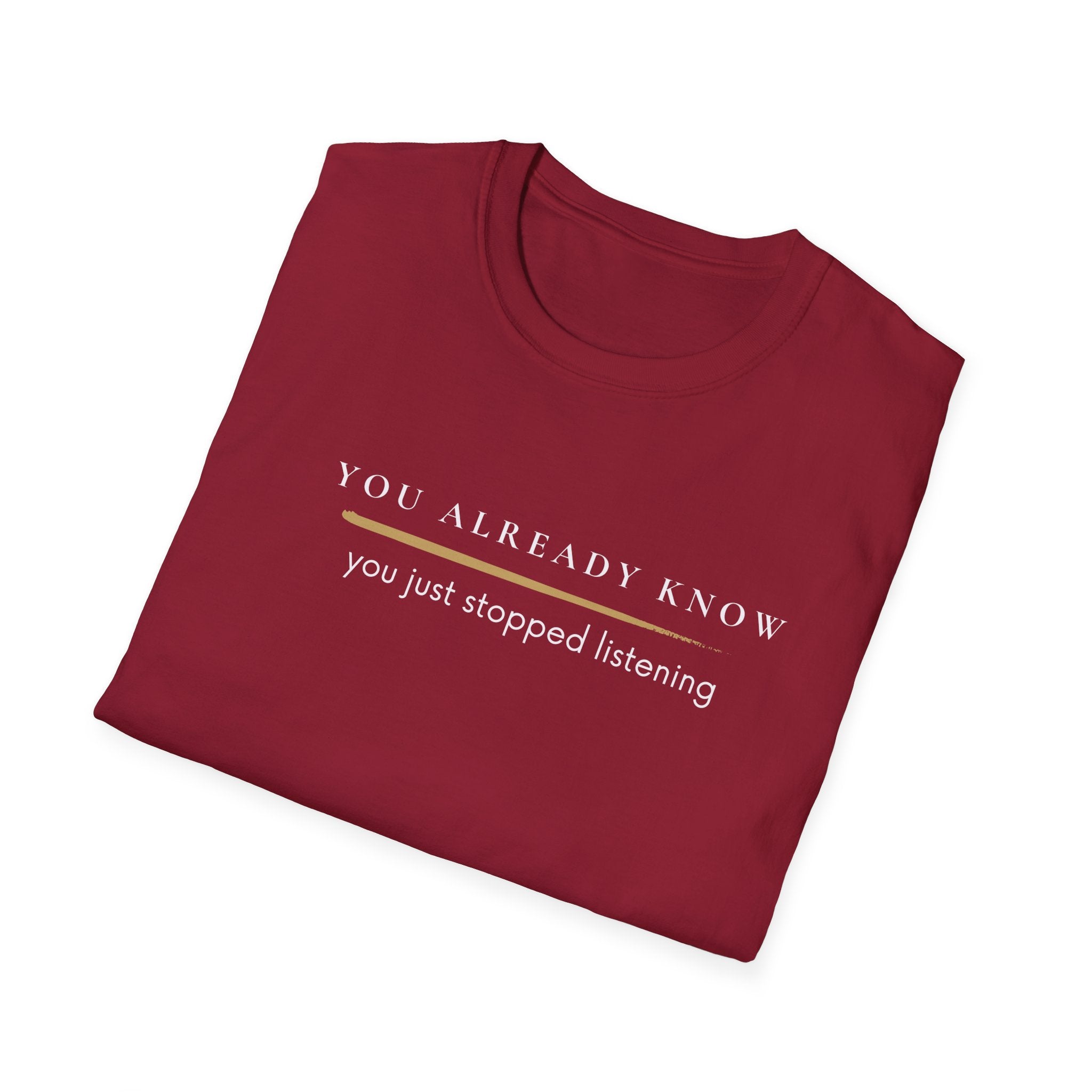 You stopped listening  T-Shirt