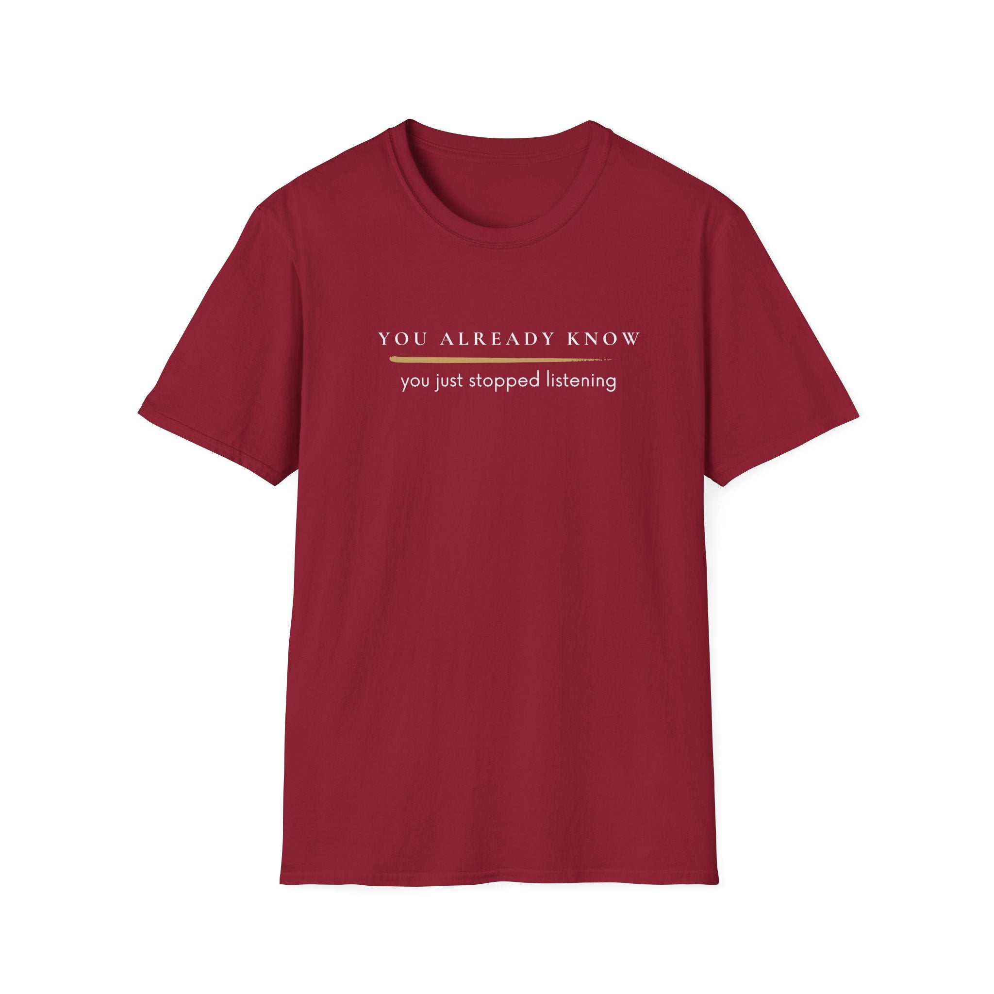 You stopped listening  T-Shirt