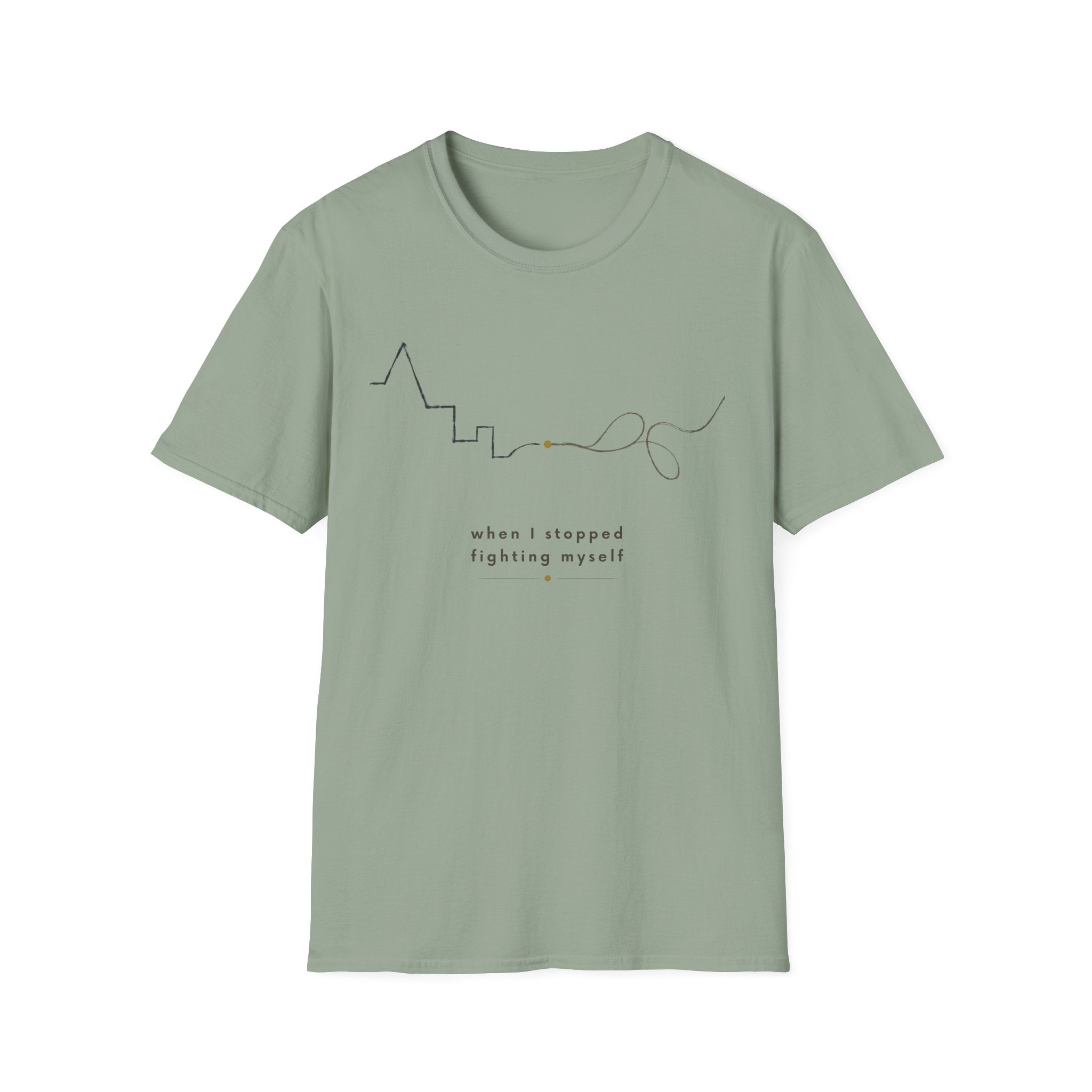 When I stopped fighting myself T-Shirt