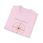 Compass heart  T-Shirt