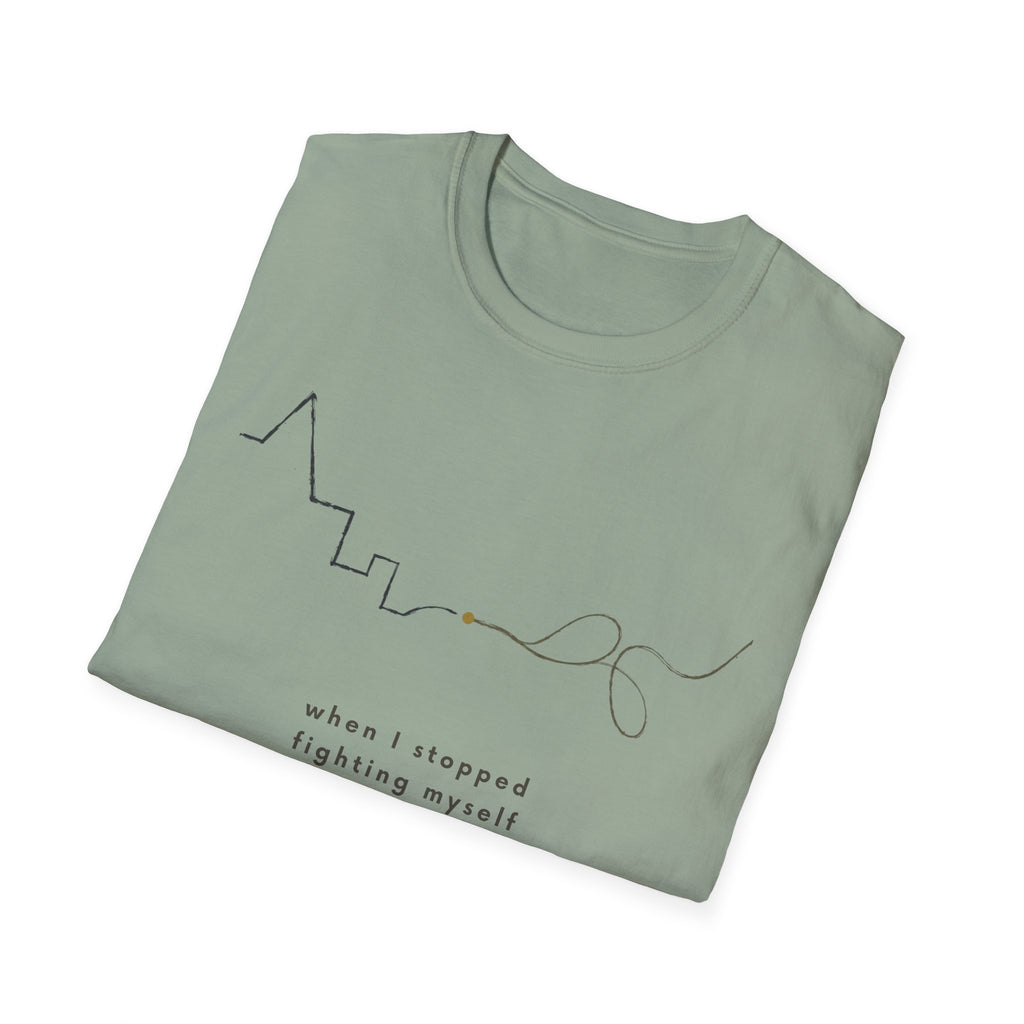 When I stopped fighting myself T-Shirt