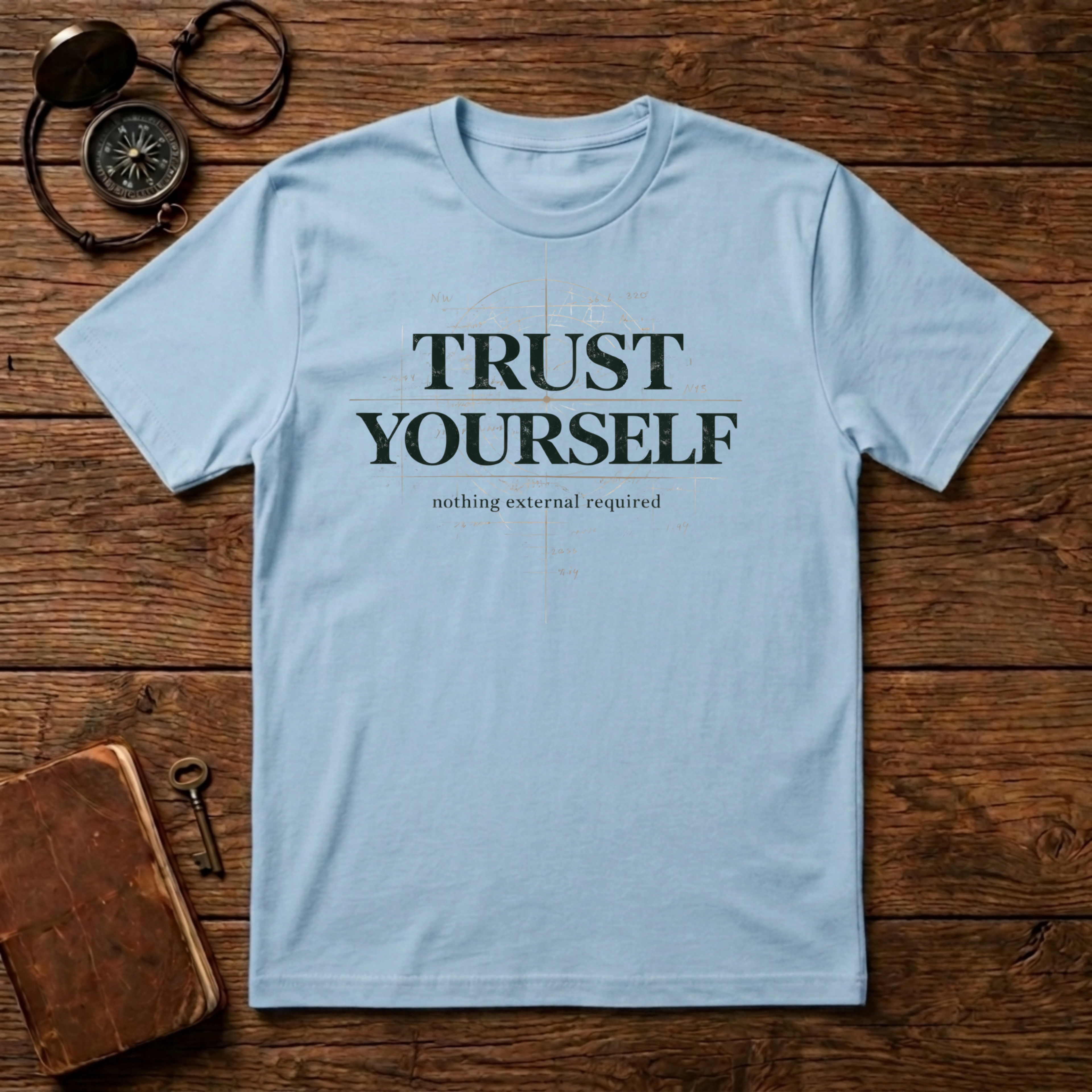 Trust Yourself - nothing external required T-Shirt
