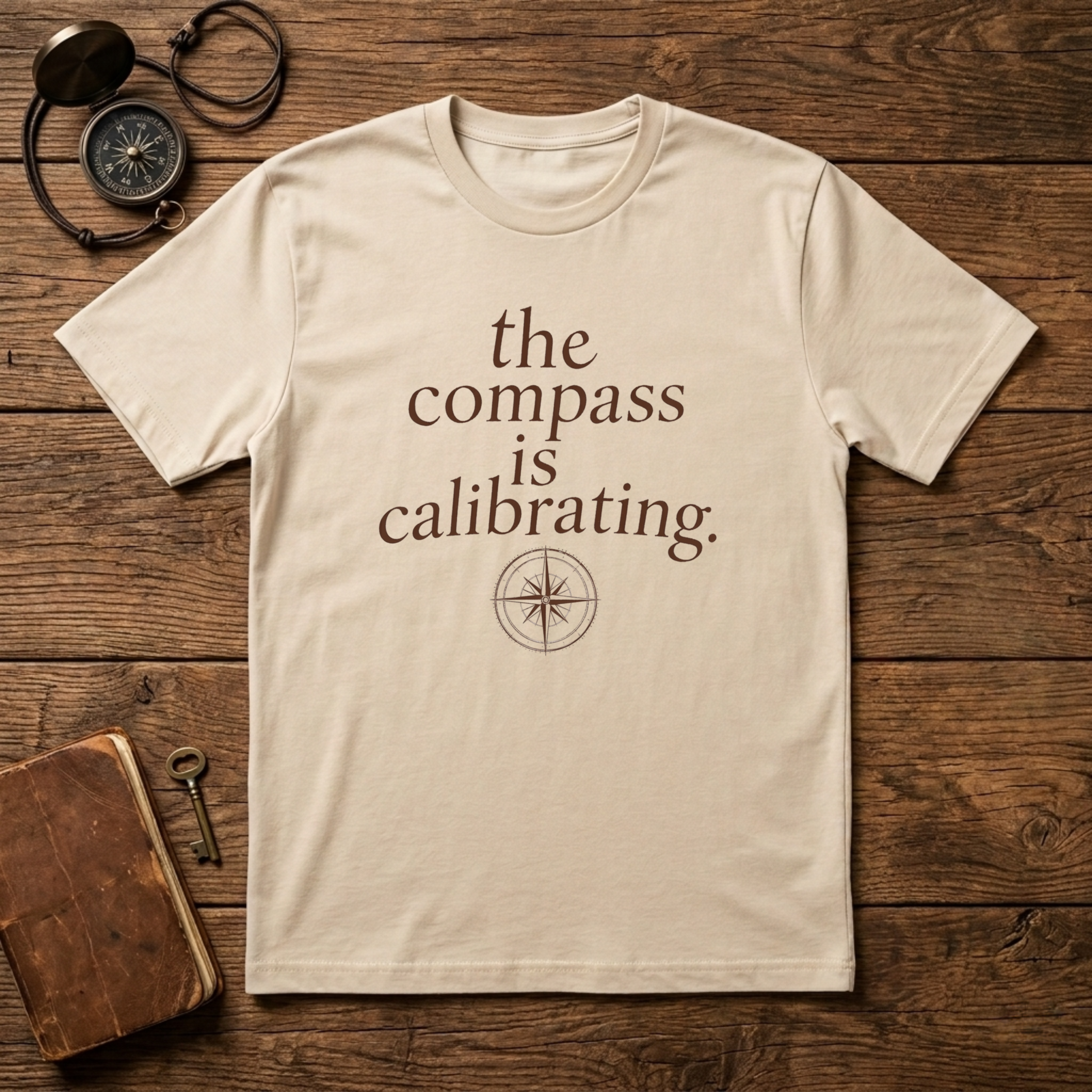 The Compass is Calibrating T-Shirt