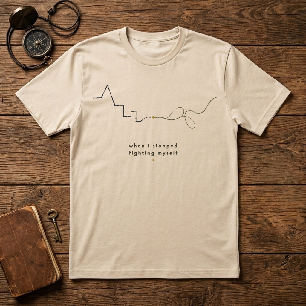 When I stopped fighting myself T-Shirt
