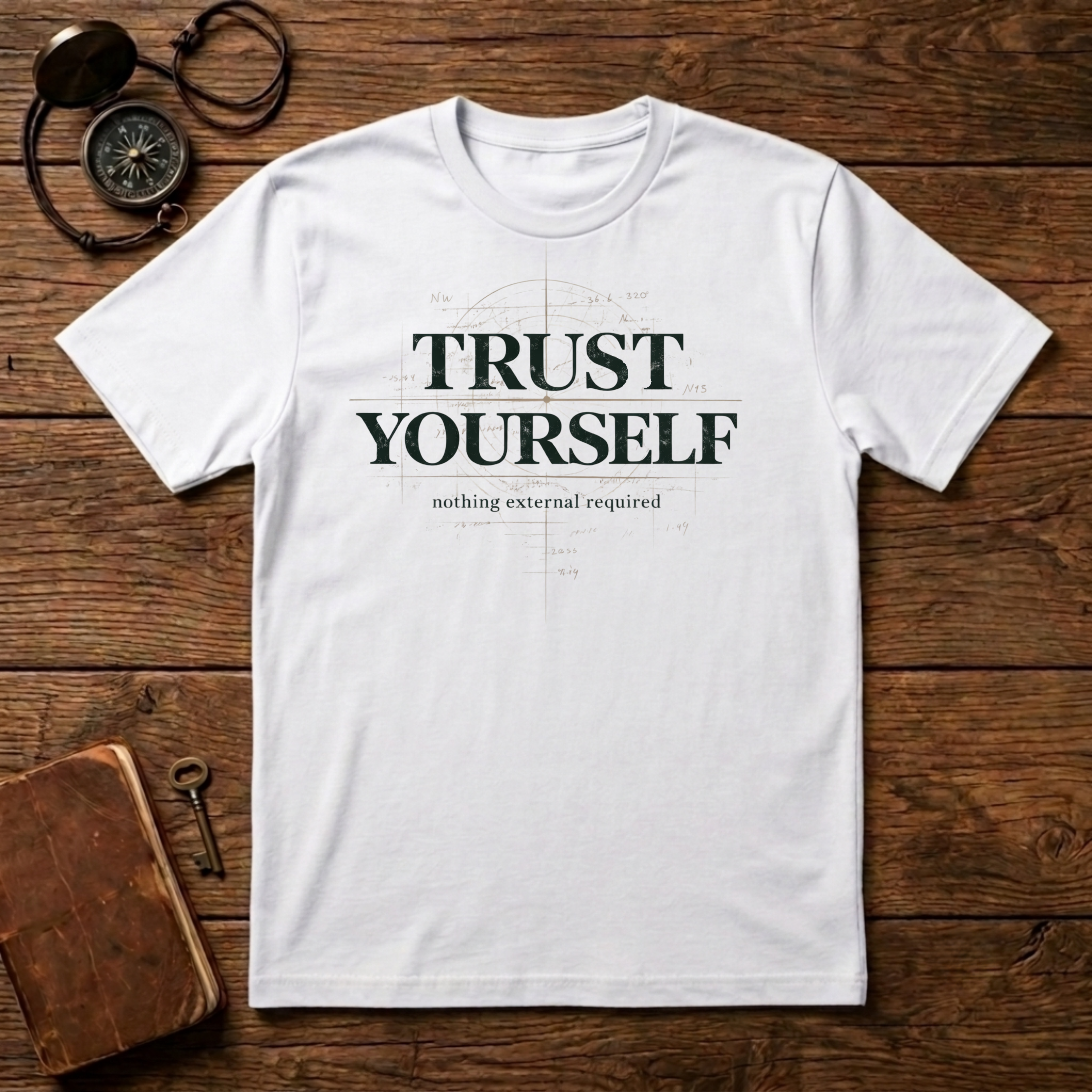 Trust Yourself - nothing external required T-Shirt